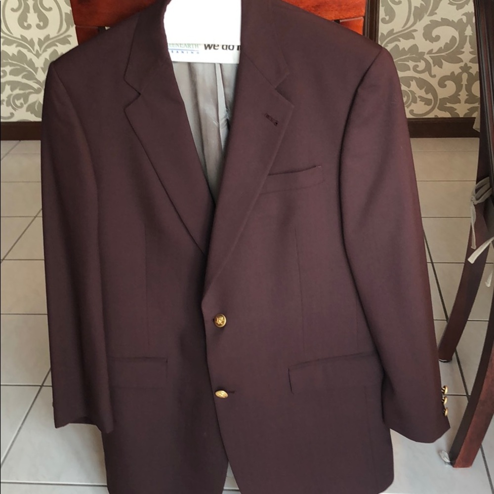 Jack Nicklaus plum colored sport coat size 42L